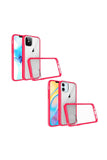FOR iPHONE 12/PRO (6.1 ONLY) BUMPER CLEAR TRANSPARENT CASE COVER