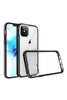 FOR iPHONE 12 PRO MAX 6.7 BUMPER CLEAR TRANSPARENT CASE COVER