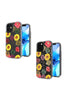 FOR iPHONE 12/PRO (6.1 ONLY) FLORAL GLITTER DESIGN CASE COVER