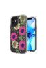 FOR iPHONE 12 MINI 5.4 FLORAL GLITTER DESIGN CASE COVER