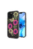 FOR iPHONE 12 PRO MAX 6.7 FLORAL GLITTER DESIGN CASE COVER