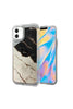 FOR iPHONE 12 MINI 5.4 ELECTROPLATED DESIGN HYBRID CASE COVER