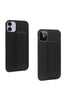 FOR iPHONE 12/PRO (6.1 ONLY) FOLDABLE MAGNETIC KICKSTAND VEGAN CASE COVER