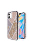 FOR iPHONE 12 MINI 5.4 RHOMBUS BLING GLITTER DIAMOND CASE COVER