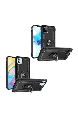 FOR iPHONE 12/PRO (6.1 ONLY) STRONG BUMPER SHOCKPROOF TRANSPARENT CASE COVER
