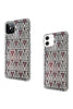 FOR iPHONE 12/PRO (6.1 ONLY) TRENDY FASHION DESIGN HYBRID CASE COVER