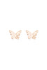 QEA662 - BUTTERFLY CUTOUT STUD EARRINGS