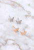 QEA662 - BUTTERFLY CUTOUT STUD EARRINGS