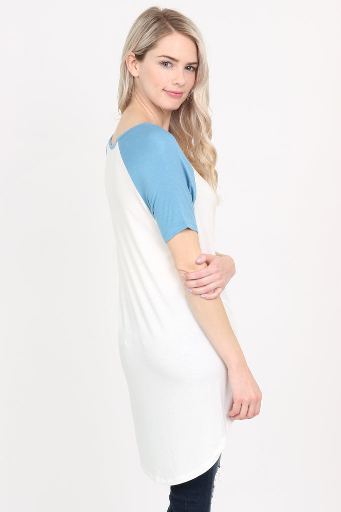 Short Sleeve Raglan Top