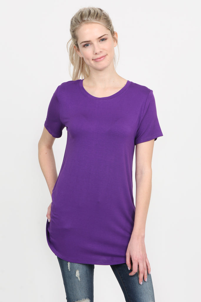 Premium Rayon Short Sleeve Top