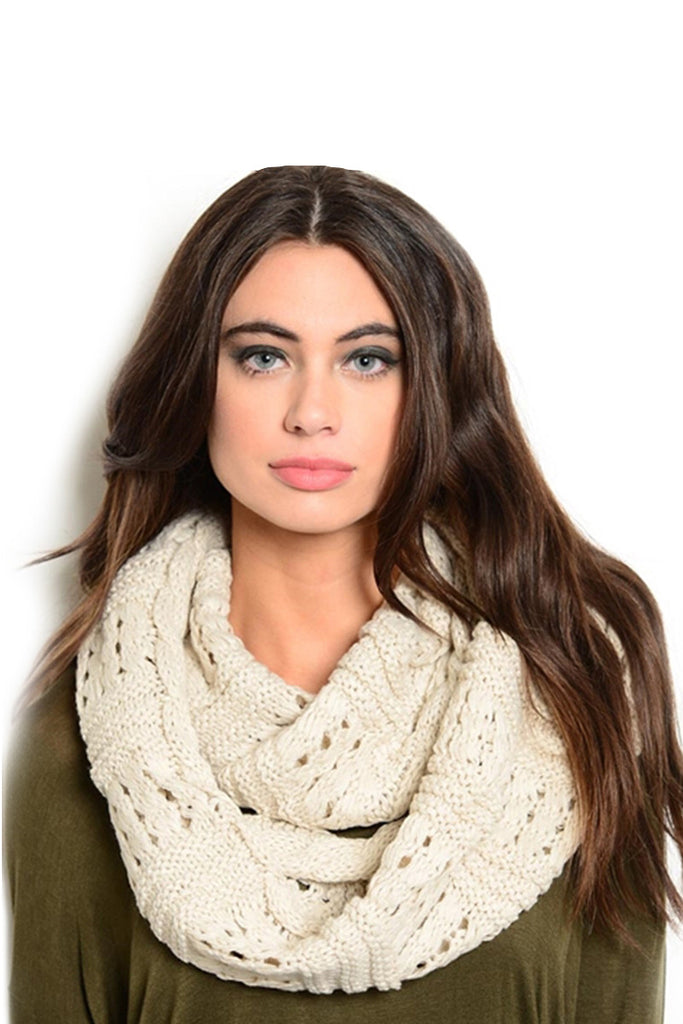 Textured Infinity Scarf
