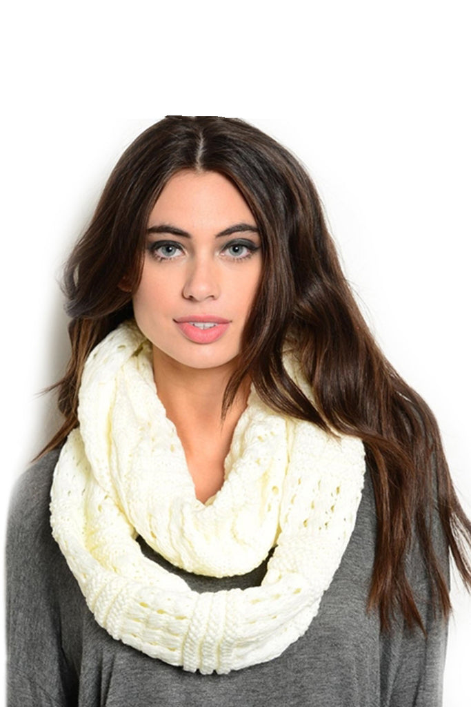 Textured Infinity Scarf
