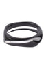 SB5170 - DISTORTED SQUARE SHAPE ACETATE BANGLE BRACELET