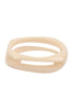 SB5170 - DISTORTED SQUARE SHAPE ACETATE BANGLE BRACELET