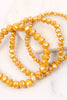 THREE STACKABLE RONDELLE BRACELET SET