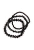 THREE STACKABLE RONDELLE BRACELET SET
