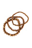 THREE STACKABLE RONDELLE BRACELET SET