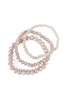 THREE STACKABLE RONDELLE BRACELET SET