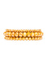 THREE STACKABLE RONDELLE BRACELET SET