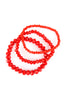 THREE STACKABLE RONDELLE BRACELET SET