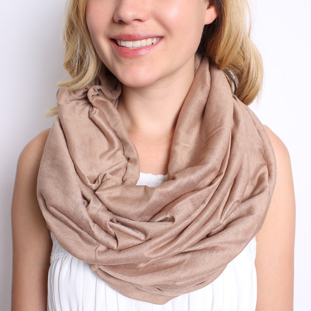 Solid Infinity Scarf