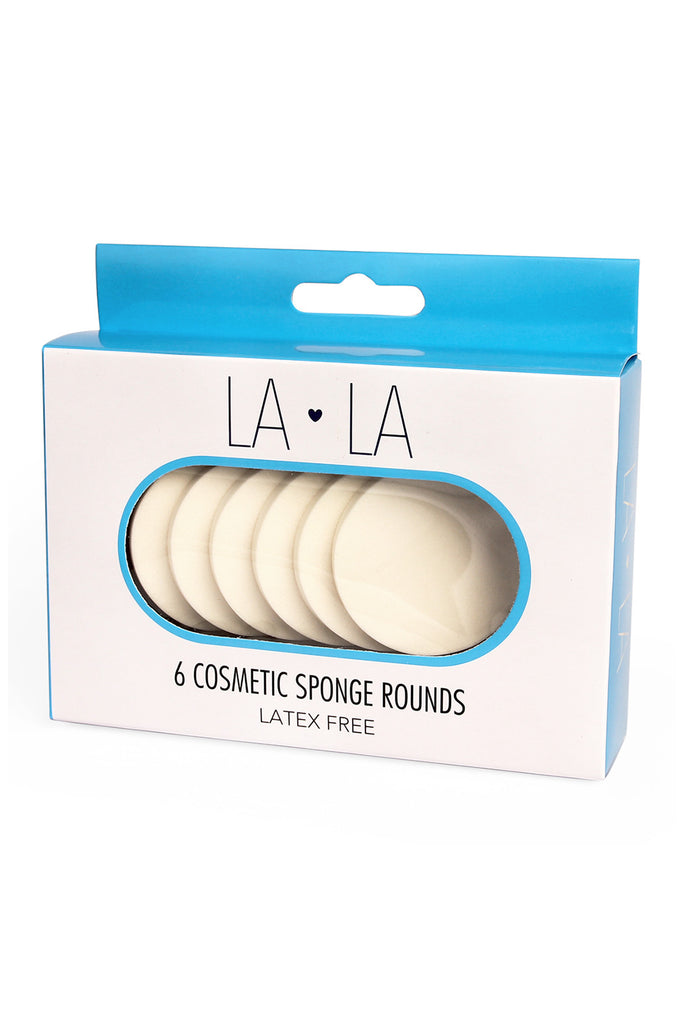LA LA Cosmetic Round Sponges
