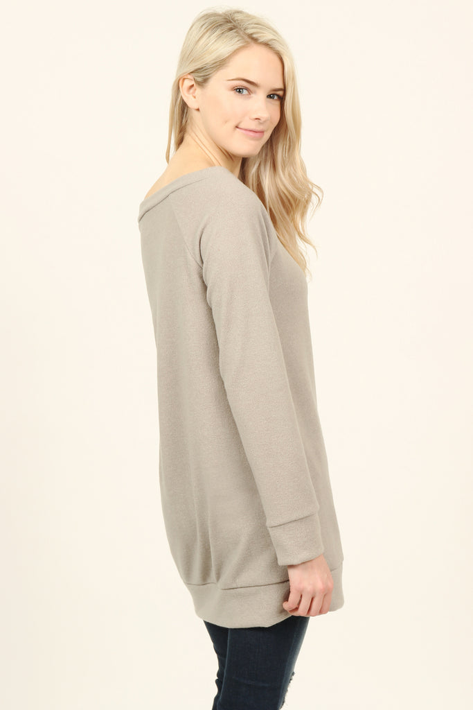Off Shoulder Sweater