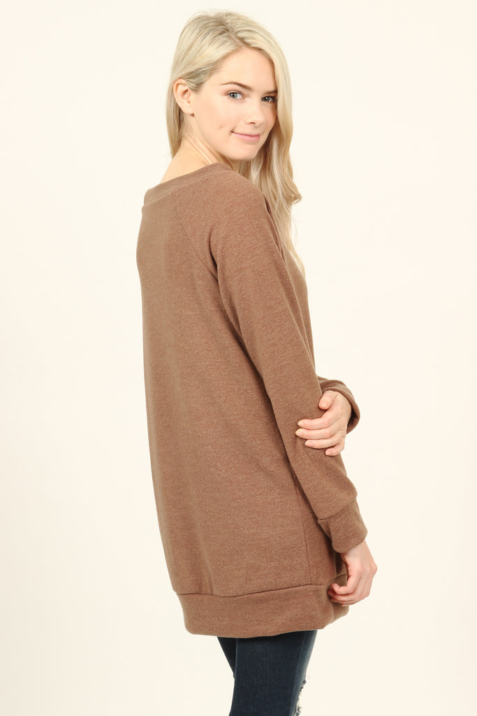 Off Shoulder Sweater