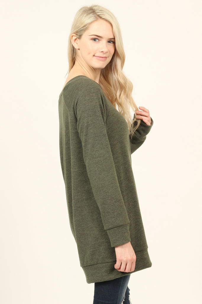 Off Shoulder Sweater