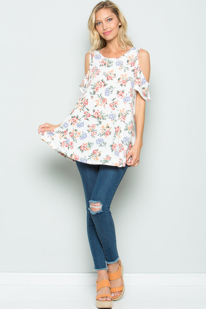 Floral Off Shoulder