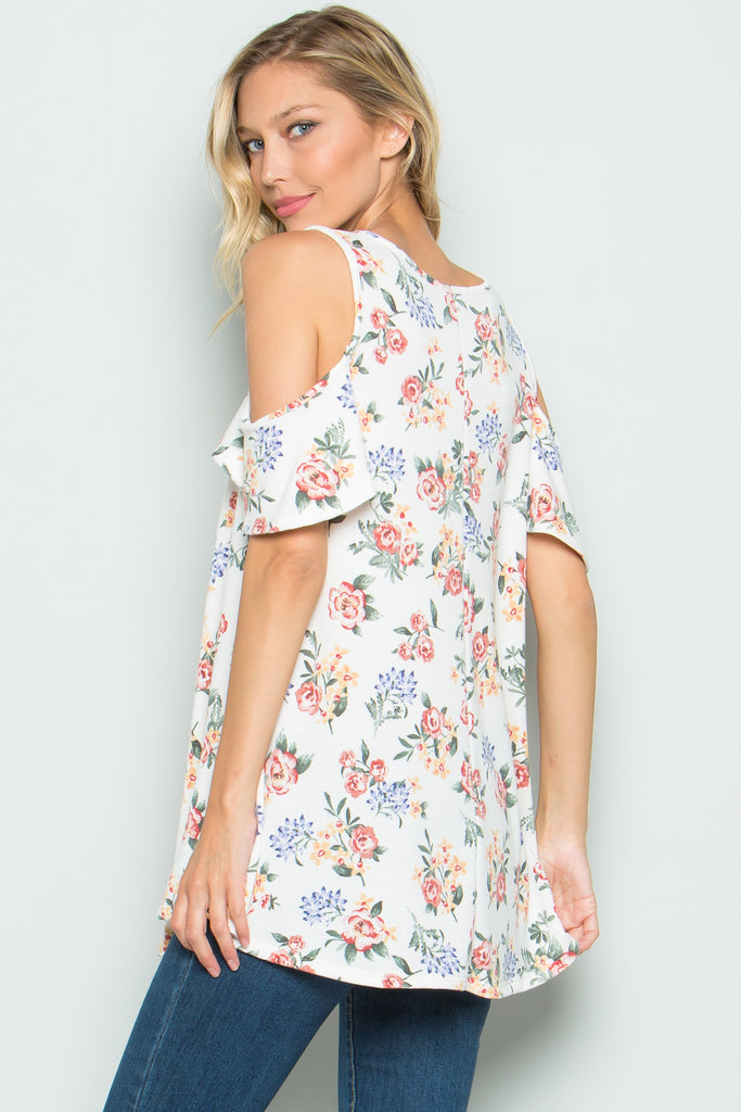 Floral Off Shoulder