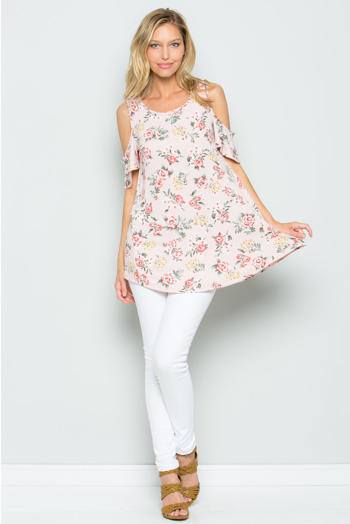 Floral Off Shoulder